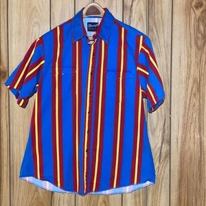 Men’s Wrangler Pearl Snap Short Sleeve Shirt